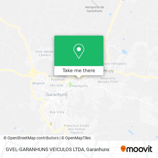 GVEL-GARANHUNS VEICULOS LTDA map
