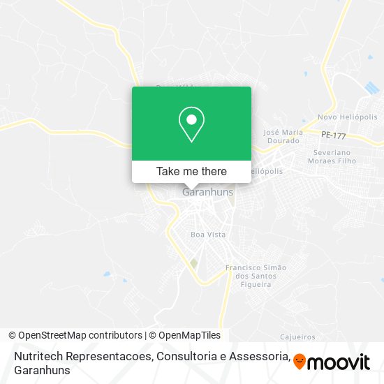 Mapa Nutritech Representacoes, Consultoria e Assessoria