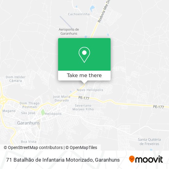 71 Batalhão de Infantaria Motorizado map