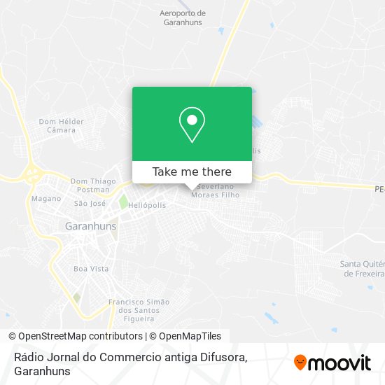 Rádio Jornal do Commercio antiga Difusora map