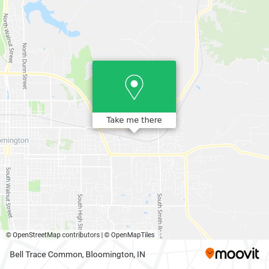 Mapa de Bell Trace Common