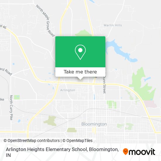 Arlington Heights Elementary School map