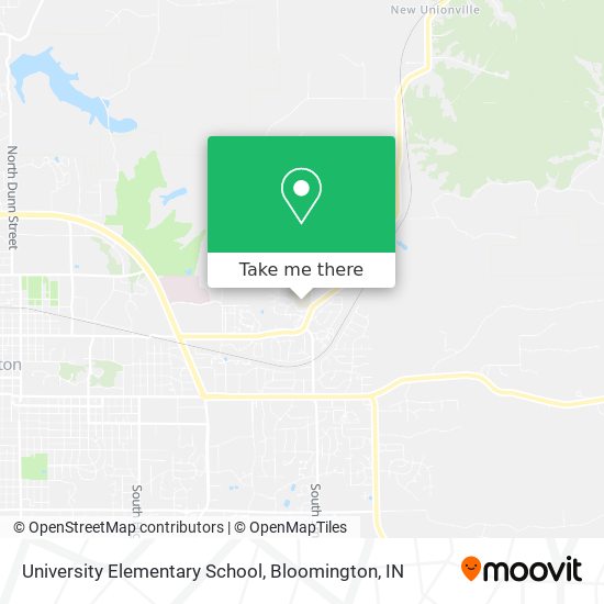 Mapa de University Elementary School