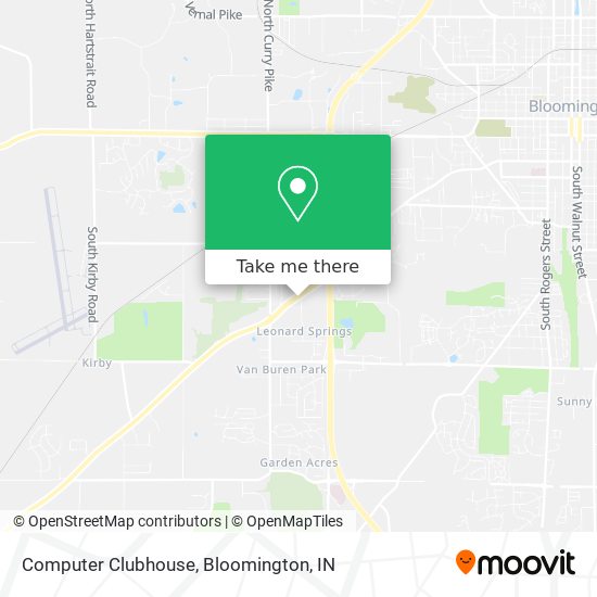 Mapa de Computer Clubhouse