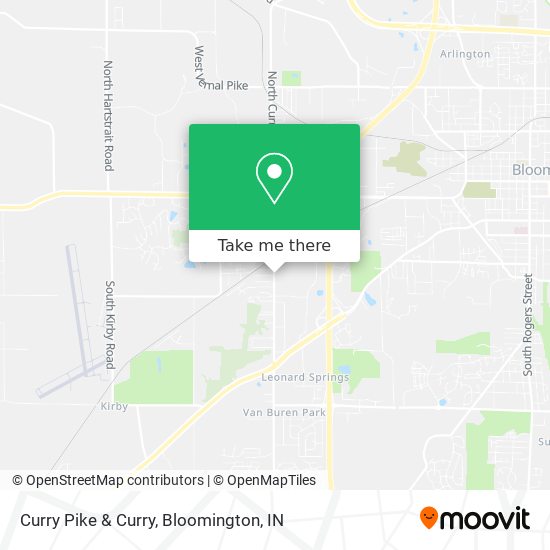 Mapa de Curry Pike & Curry