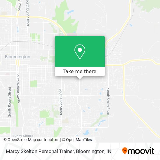 Marcy Skelton Personal Trainer map