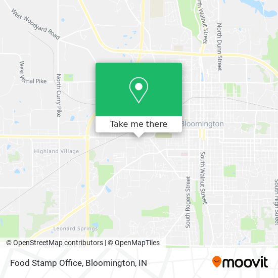 Mapa de Food Stamp Office