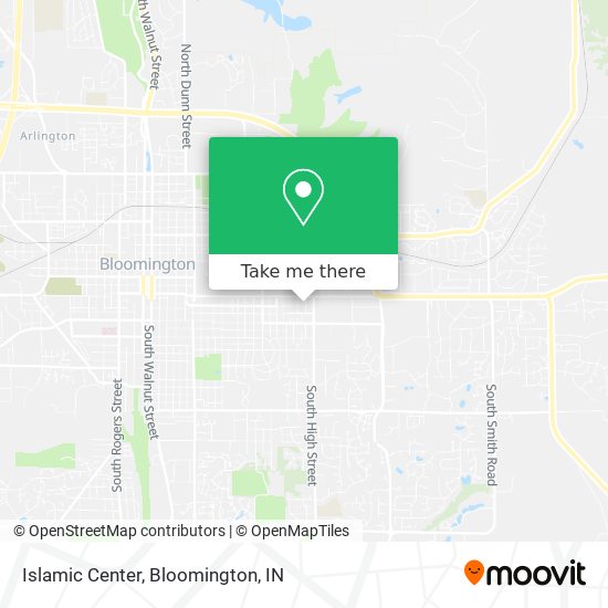Mapa de Islamic Center