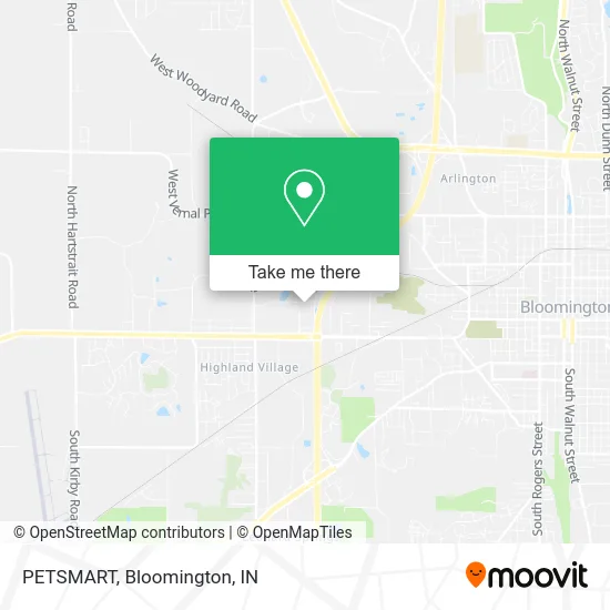PETSMART map