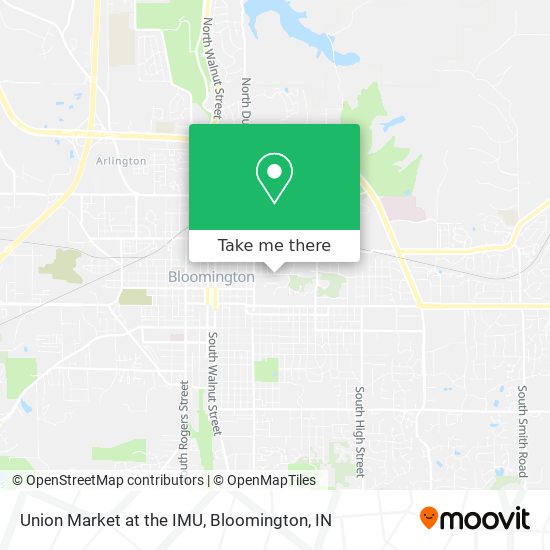 Union Market at the IMU map