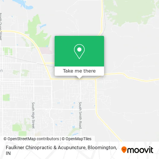 Faulkner Chiropractic & Acupuncture map