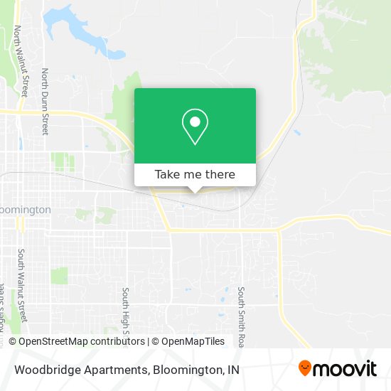 Mapa de Woodbridge Apartments