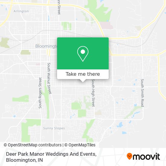 Deer Park Manor Weddings And Events map