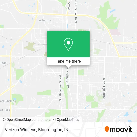 Verizon Wireless map