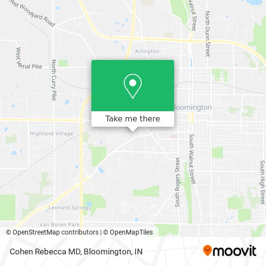 Cohen Rebecca MD map