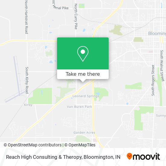Mapa de Reach High Consulting & Theropy