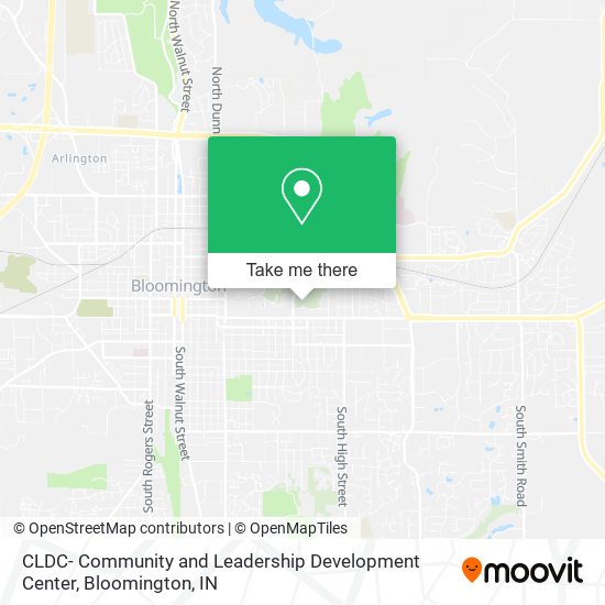 Mapa de CLDC- Community and Leadership Development Center