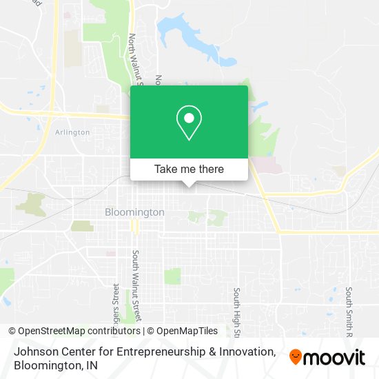 Johnson Center for Entrepreneurship & Innovation map