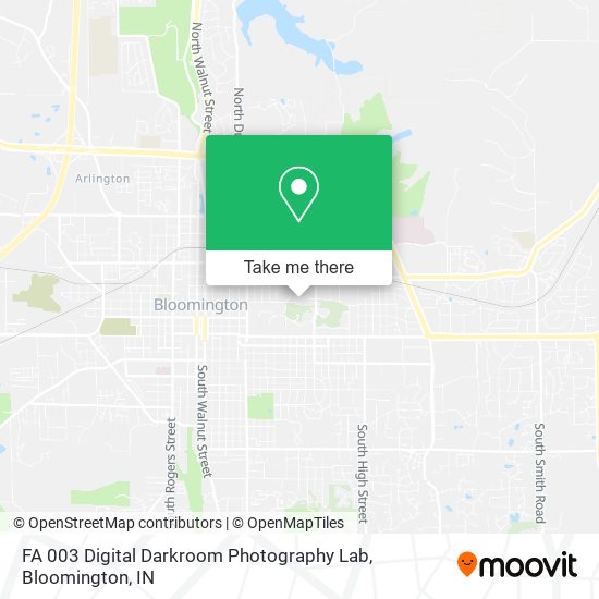 FA 003 Digital Darkroom Photography Lab map