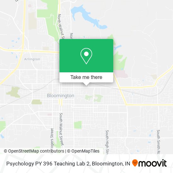 Psychology PY 396 Teaching Lab 2 map