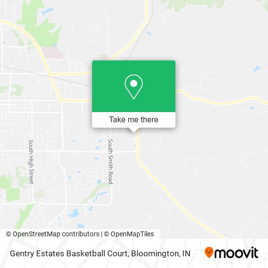 Gentry Estates Basketball Court map