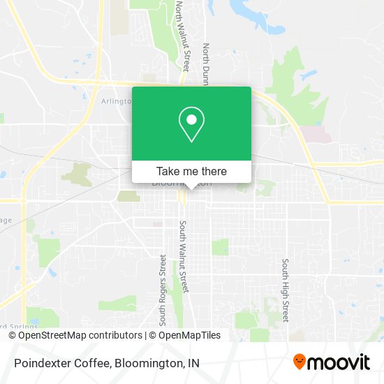 Poindexter Coffee map