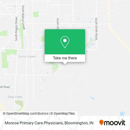 Monroe Primary Care Physicians map