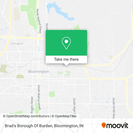 Mapa de Brad's Borough Of Burden
