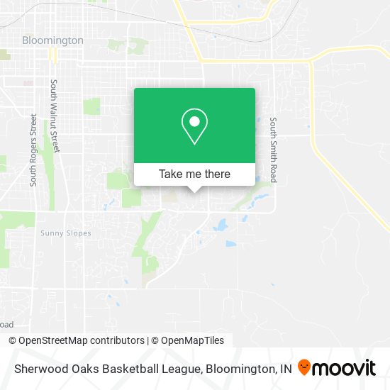 Mapa de Sherwood Oaks Basketball League