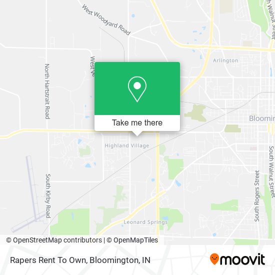 Rapers Rent To Own map