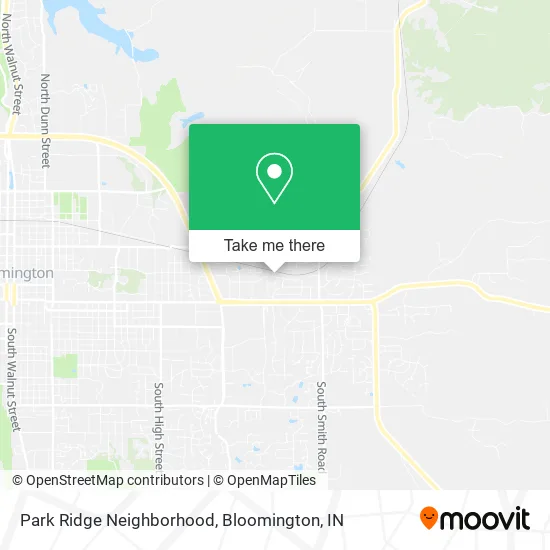 Park Ridge Neighborhood map