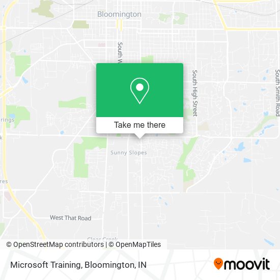 Mapa de Microsoft Training