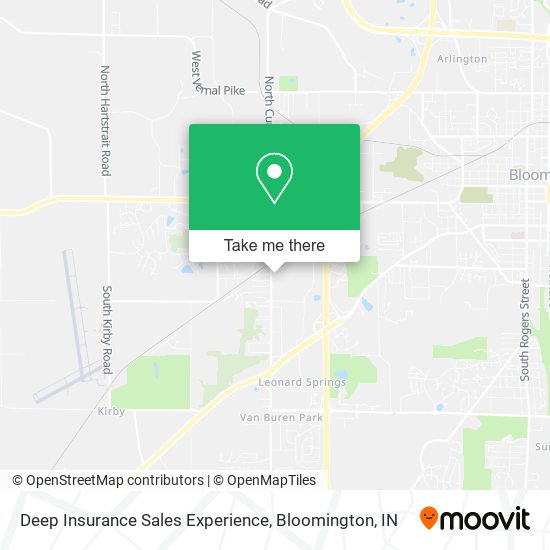 Deep Insurance Sales Experience map