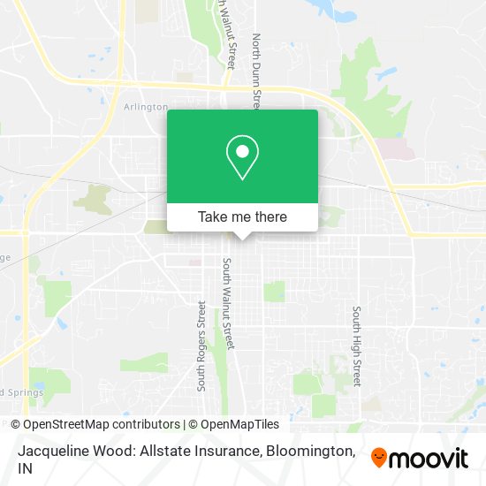 Mapa de Jacqueline Wood: Allstate Insurance