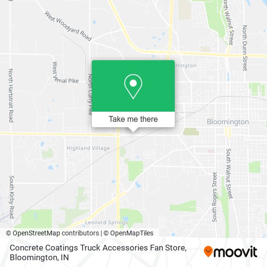 Mapa de Concrete Coatings Truck Accessories Fan Store