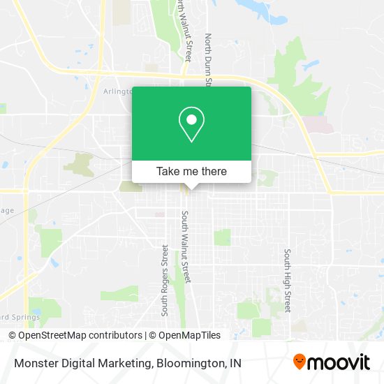 Monster Digital Marketing map