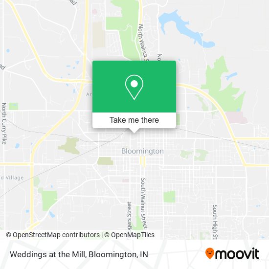 Weddings at the Mill map