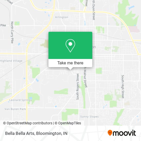 Mapa de Bella Bella Arts