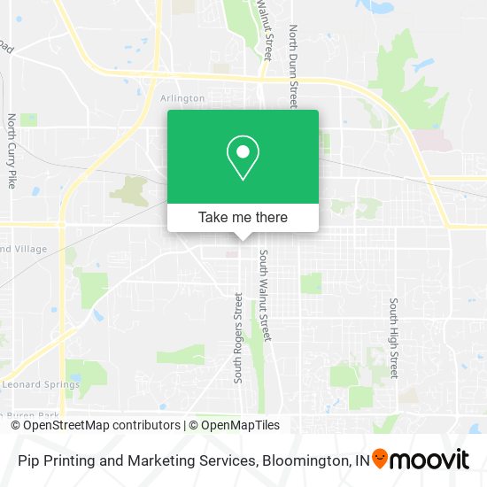 Pip Printing and Marketing Services map
