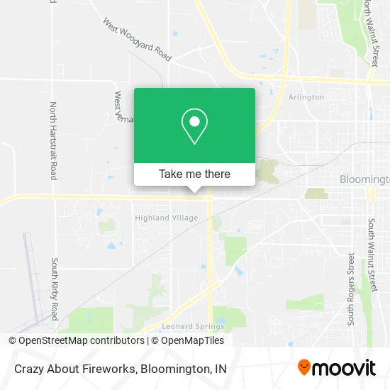 Crazy About Fireworks map