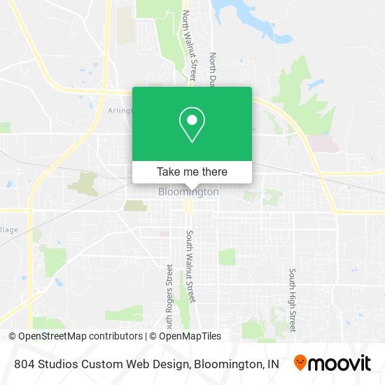 Mapa de 804 Studios Custom Web Design