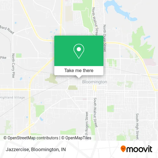 Jazzercise map