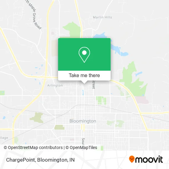 ChargePoint map