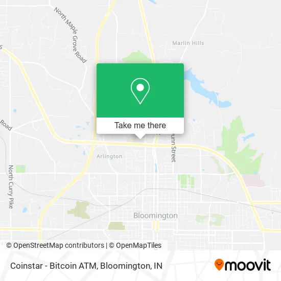 Coinstar - Bitcoin ATM map