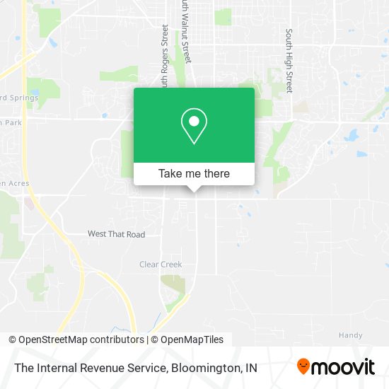 The Internal Revenue Service map