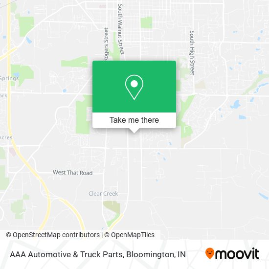 AAA Automotive & Truck Parts map