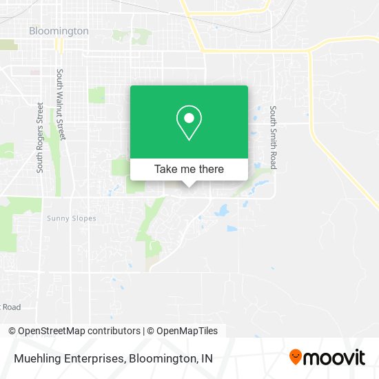 Muehling Enterprises map