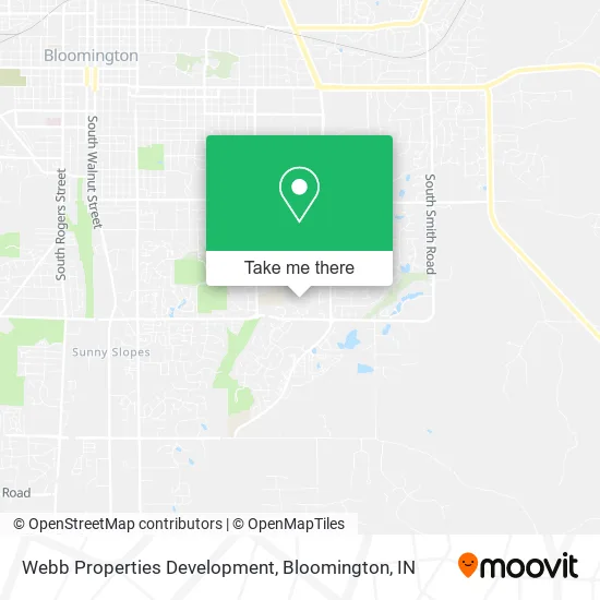 Webb Properties Development map