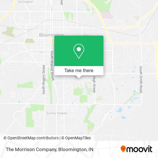 The Morrison Company map
