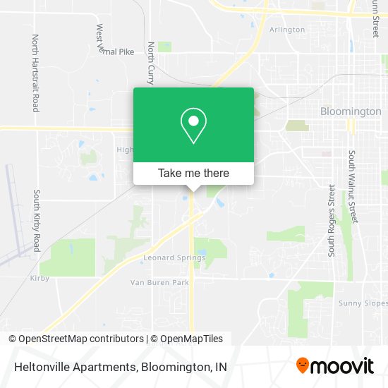 Heltonville Apartments map